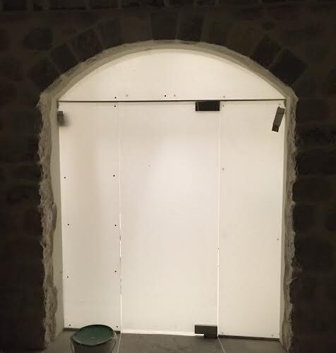 porte in vetro