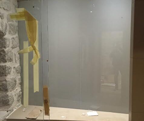 realizzazione parapetti in vetro