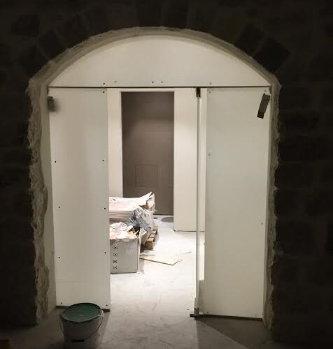 realizzazione porte in vetro