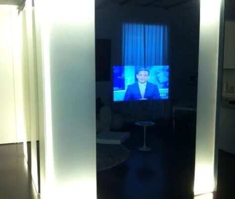 rivestimento vetro luminiso