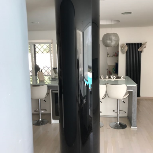 rivestimento colonne vetro curvo 2