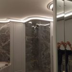 Box doccia in vetro curvo